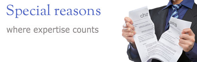 special-reasons-title special reasons defence